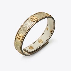 MILLER LEATHER BRACELET from Tory Burch adjustable like new #309